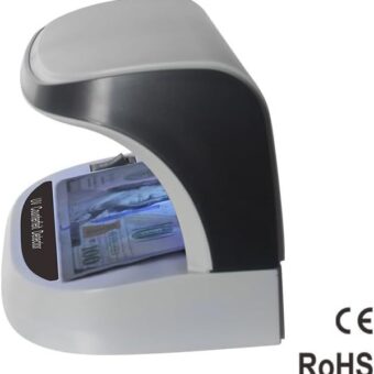 Portable Handy Small UV Counterfeit Detector Bank Note Detector Money Checker with Battery | Note Checker | Fake Note Detector