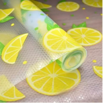 Waterproof Kitchen Mat Shelf Liner 45×150 – Easy To Clean, Oil Proof, Anti Slip Multipurpose Drawer And Shelf Cover (Random Color)