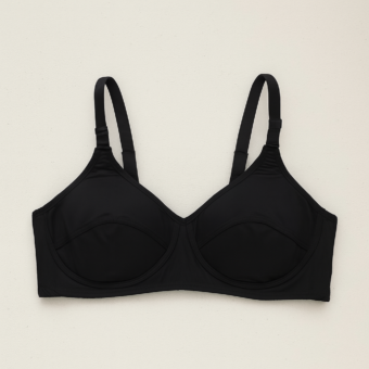 Plan Jersey Bra – Comfortable Everyday Women’s Bra | Soft Fabric, Perfect Fit, Black Color