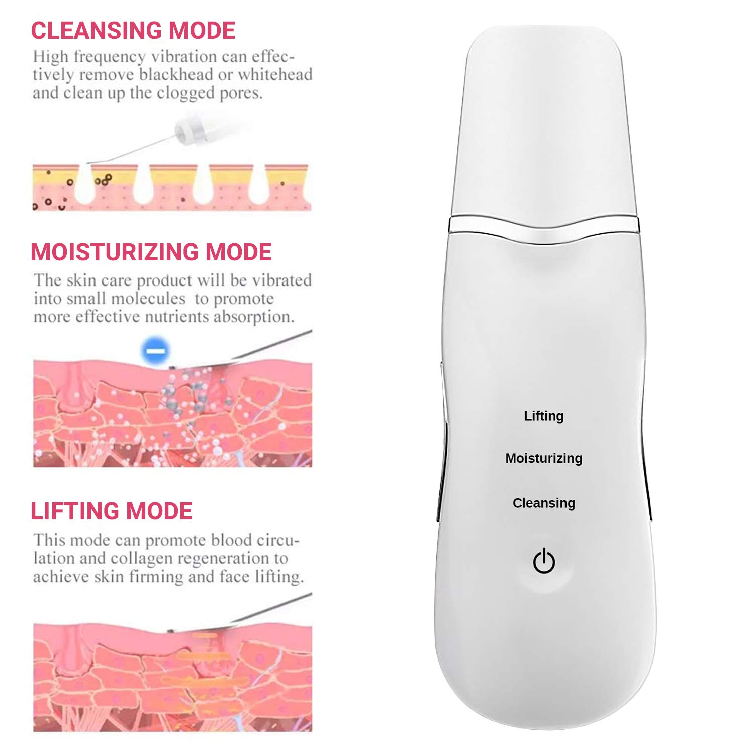 Leather shovel Skin Dirt Blackhead Remover Peeling Tool makeup - Image 2