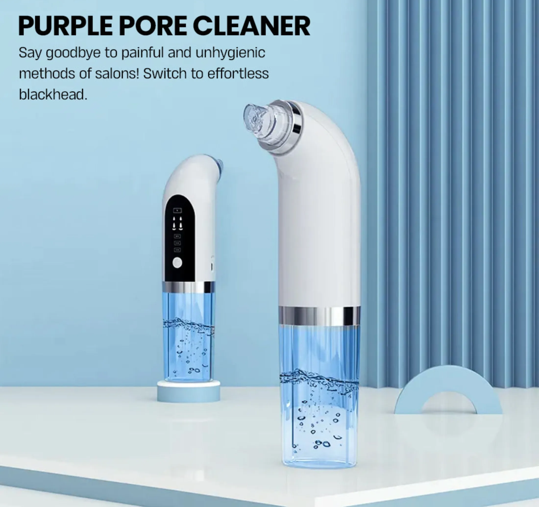 Bubble Facial & Blackhead Remover – Deep Cleanser for Acne, Pores & Glowing Skin | Pimple & Oil Control tool | Blemish-Fighting & Matte Finish | Bubble Technology Pore Purifier - Image 5