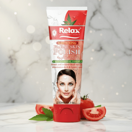 Relax Whitening Facial Skin Polish – Original Quality Brightening & Smoothing Formula for Clear, Radiant & Healthy-Looking Skin (150ml)