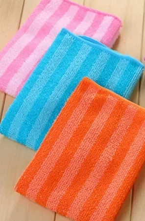 Microfiber Cleaning Towel Set – Super Absorbent, Soft & Reusable for Kitchen, Car & Home Use"