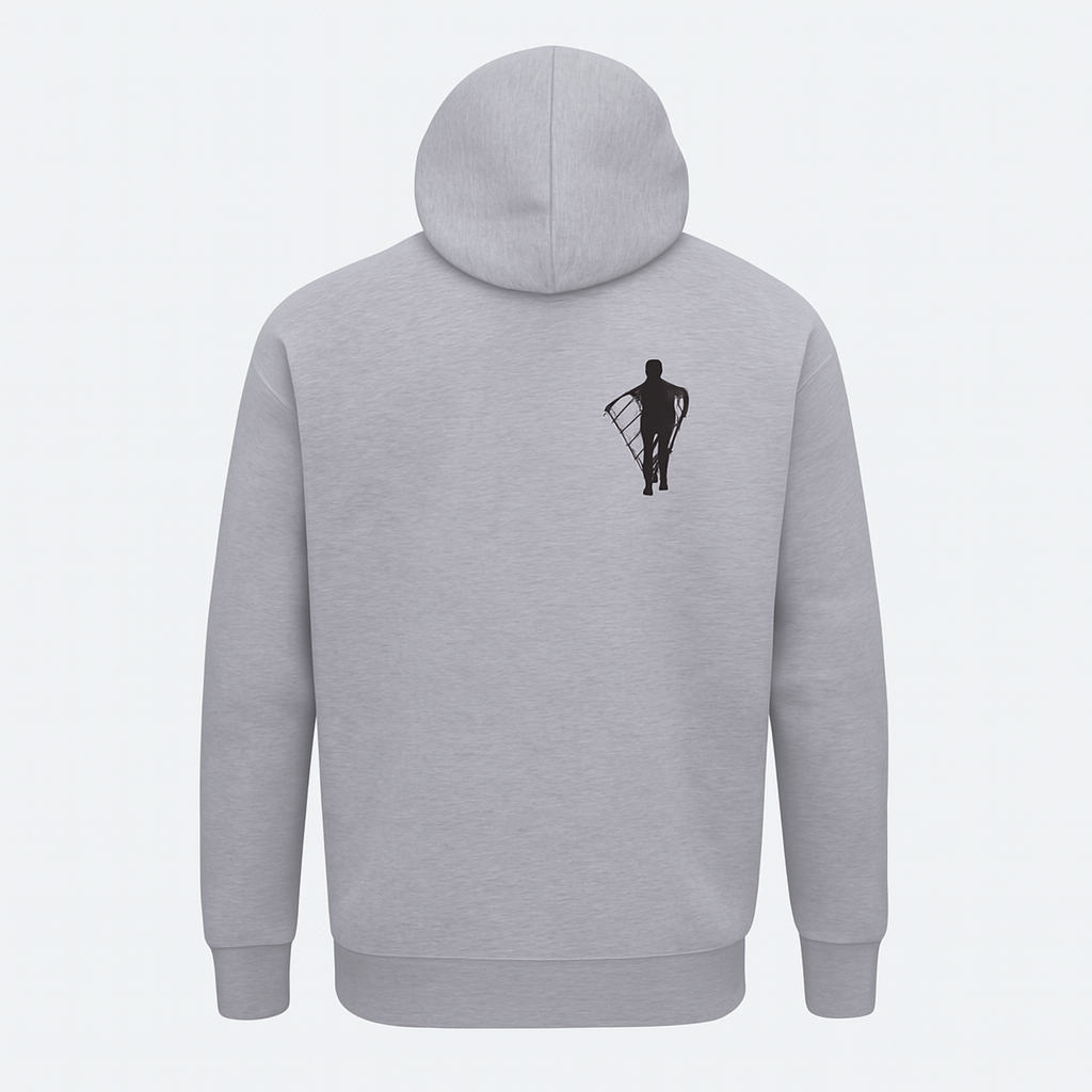 New Summer Collection Full Grey Hoodie FLY MAN Printed For Men And Boys - Image 2