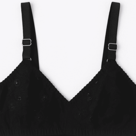 Cotton Sada Bra Pack of 3 – Mehroon, Black & Skin Color | Comfortable 3 Hook Non-Padded Bra for Women