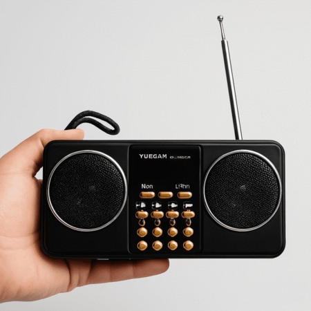 YUEGAN YG-1881BT Portable Digital Music Player with FM Radio, Bluetooth, USB & TF