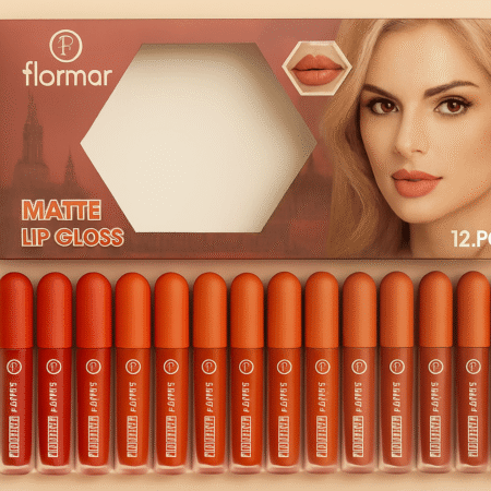 Nude Shades High Pigmented Lipgloss – Set of 6 & 12 Creamy Long-Lasting Glosses | Moisturizing, Smooth Finish & Everyday Wear