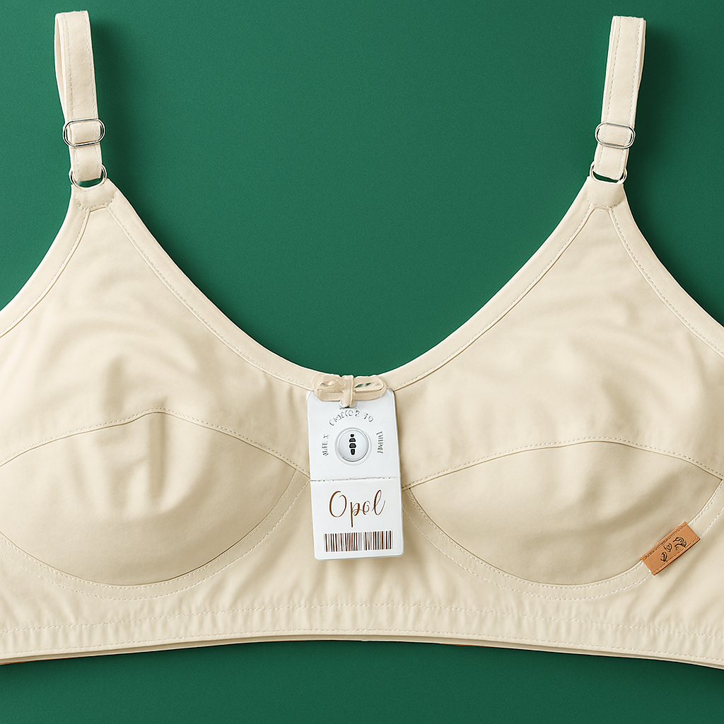 Jersey Soft Fabric Non-Padded Bra for Women – Plain Comfortable & Lightweight Everyday Wear Lingerie in Beige, Available Sizes 32 to 42 - Image 3