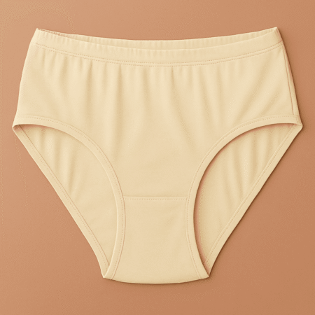 Malai Soft Fabric Underwear for Women – High Quality, Comfortable & Lightweight Everyday Panty in Skin Color, Sizes S, M, L