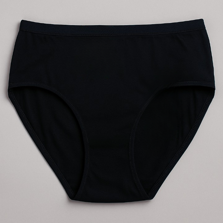 Jersey Plain Panty for Women – High Quality Soft & Lightweight Fabric, Black (S, M, L) - Image 3