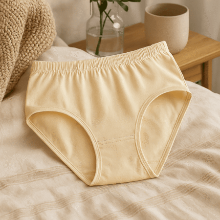 High Quality Pure Cotton Soft Fabric Panty – Comfortable Everyday Wear (Skin, S/M/L)