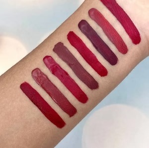 Mocallure Dark Nude Matte Lip Gloss Set – 8 Long-Lasting Shades for All Skin Tones