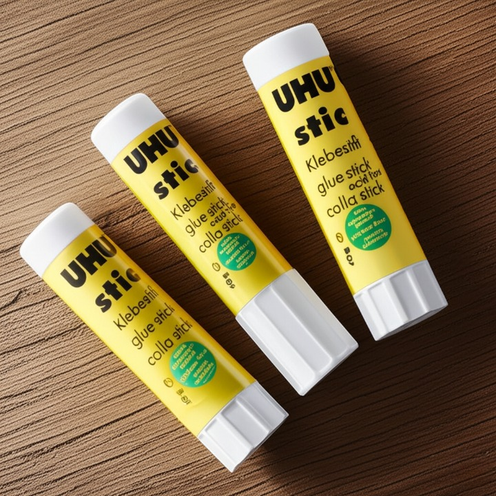 UHU Glue Stick – Reliable and mess-free, this 40g original adhesive is perfect for paper, crafts, and school projects. Easy to apply and quick-drying. - Image 4