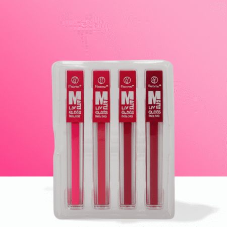 6-Piece Matte Lip Gloss Set – , Waterproof Lip Color Kit for All-Day Wear P