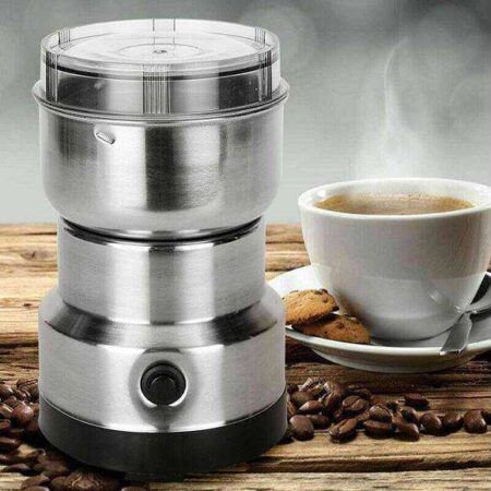 ( NW000438 ) RAF MULTI PURPOSE ELECTRIC COFFEE GRINDER AUTOMATIC COFFEE SPICE BEAN GRINDER STAINLESS STEEL