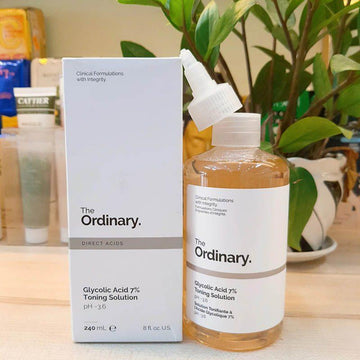 The Ordinary Glycolic Acid 7% Toning Solution – Exfoliating Face Toner for Radiant Skin, Removes Dead Skin Cells, Brightens & Smoothens, 240ml - Image 4