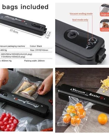 Automatic Vacuum Sealer Food Packing Machine | Electric Vacuum Sealer Machine