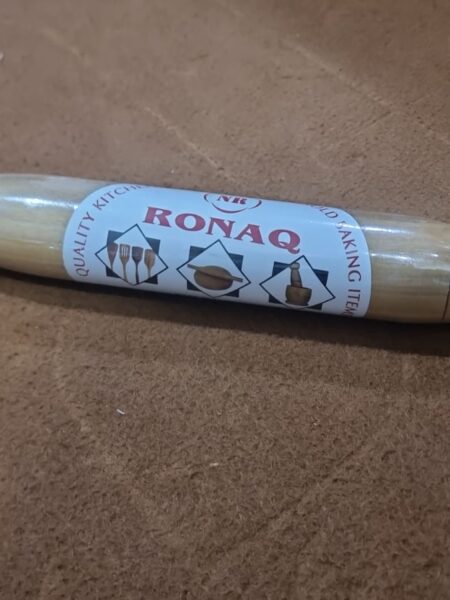 Belan Gujrati Slim – Wooden Thin Rolling Pin / Gujrati Slim Roller | Belan Slim Excent | Best Quality Belan | Wooden Belan For Home 