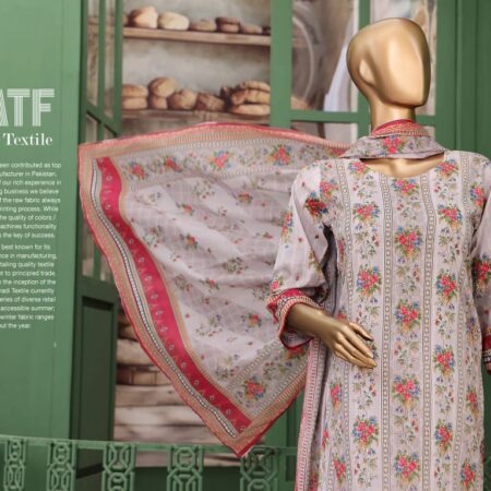✨ VIVARI  ✨ 3 Piece  Luxury Lawn Digital Printed Chickenkari Lawn Shirt/ Luxury Digital Printed  Pure Lawn/Unstitched Suit New Collection For Womens