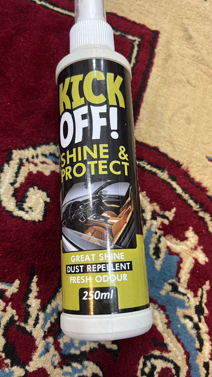 KICK OFF! Shine & Protect – Advanced Car Polish & Paint Sealant (250ml) for Long-Lasting Gloss - Image 2