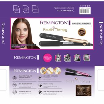 Remington Hair Straightener Keratin Therapy Hair Straightener Flat Iron - Best Quality Iron For Hair Straightening - Remington Keratin Therapy Iron