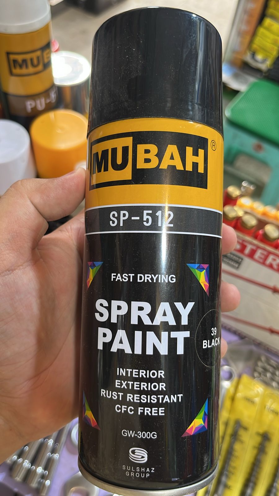 MUBAH Color Spray 300g – Quick-Dry, Fade-Resistant, Smooth Finish Color Spray for Vibrant Results - Image 5