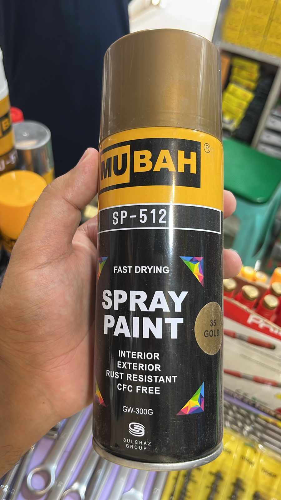 MUBAH Color Spray 300g – Quick-Dry, Fade-Resistant, Smooth Finish Color Spray for Vibrant Results - Image 3