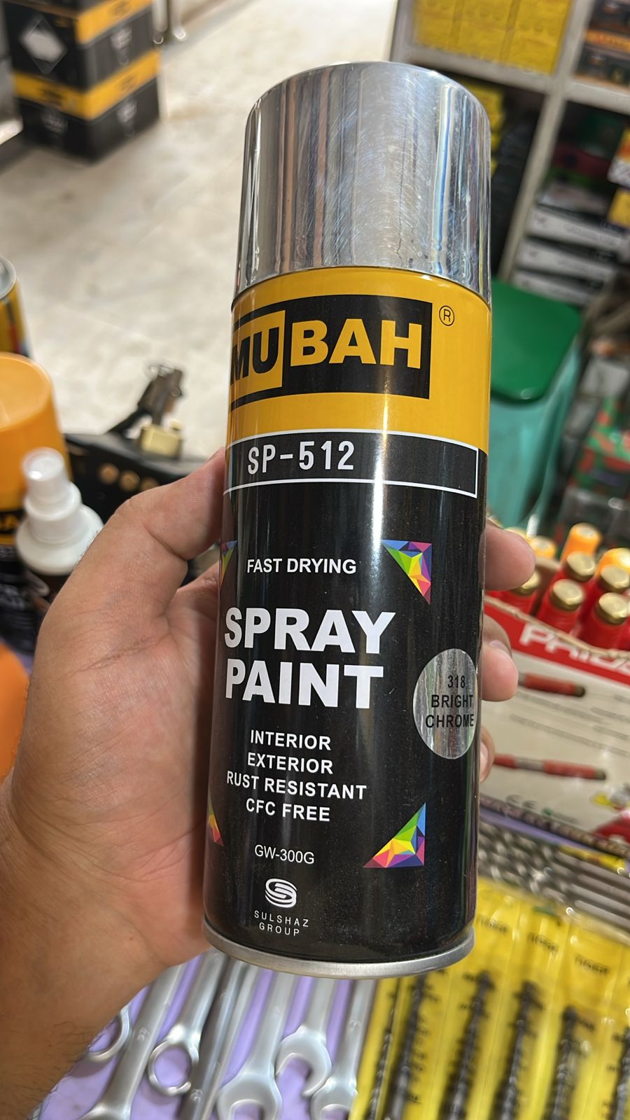 MUBAH Color Spray 300g – Quick-Dry, Fade-Resistant, Smooth Finish Color Spray for Vibrant Results - Image 2