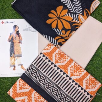 alkaram Lawn | Unstitched Collection 3 Pieces Casual Wear| Summer collection 2025 Collection Vol 1❤️