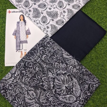 alkaram Lawn | Unstitched Collection 3 Pieces Casual Wear| Summer collection 2025 Collection Vol 1❤️