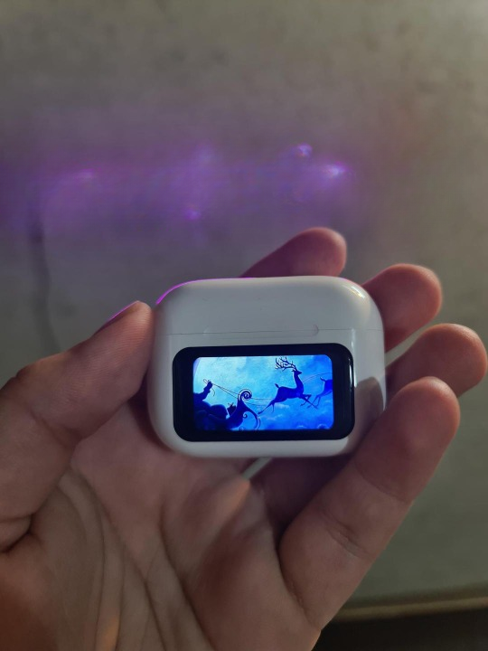 A9 Pro Digital Display Case Airpods / ANC/ENC Touch Screen Wireless Earbuds | A9 Pro Airpods - Image 5