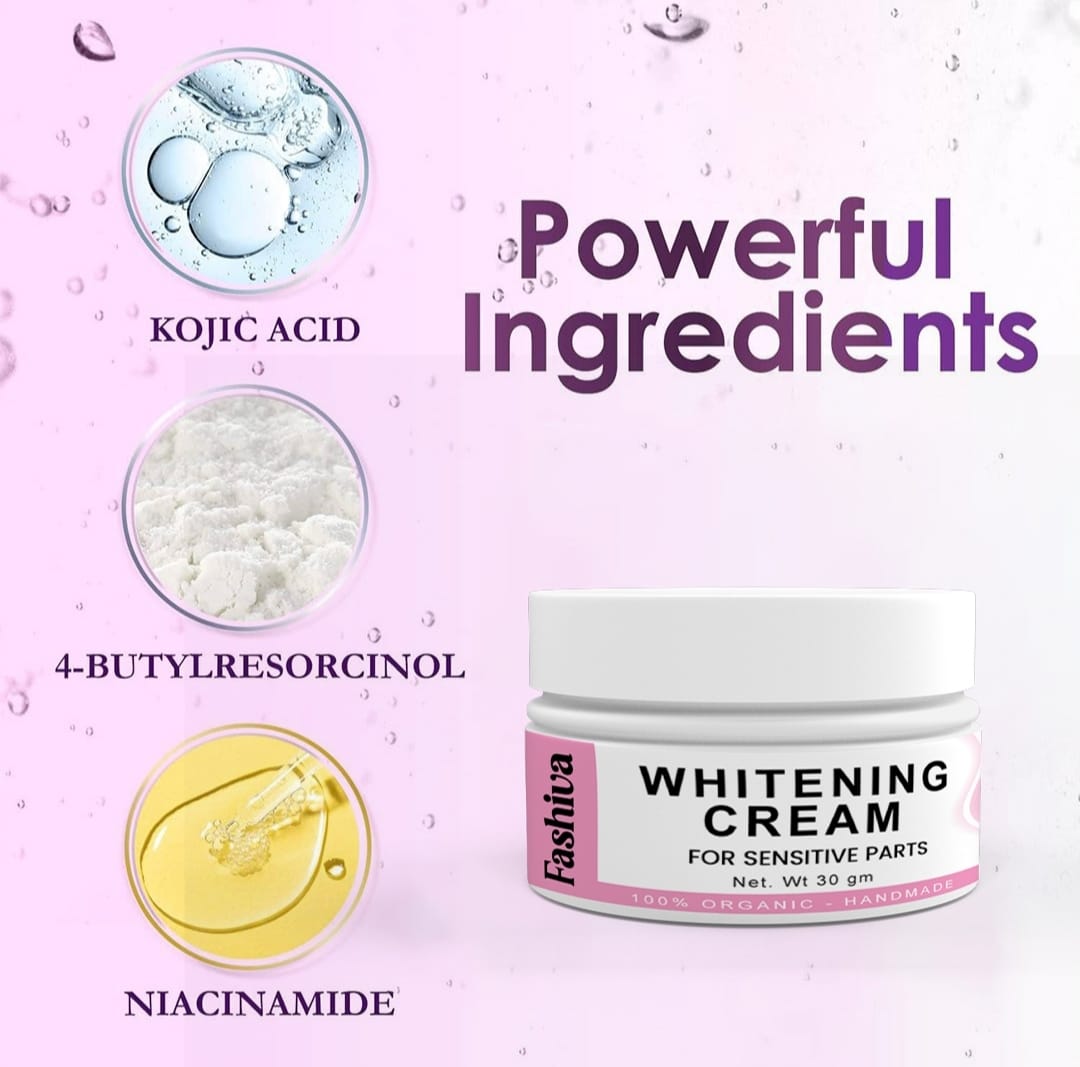 Whitening Cream for Women – Skin Brightening Face & Body Moisturizer with Natural Extracts, Even Tone Formula, Dark Spot Remover, - Image 2