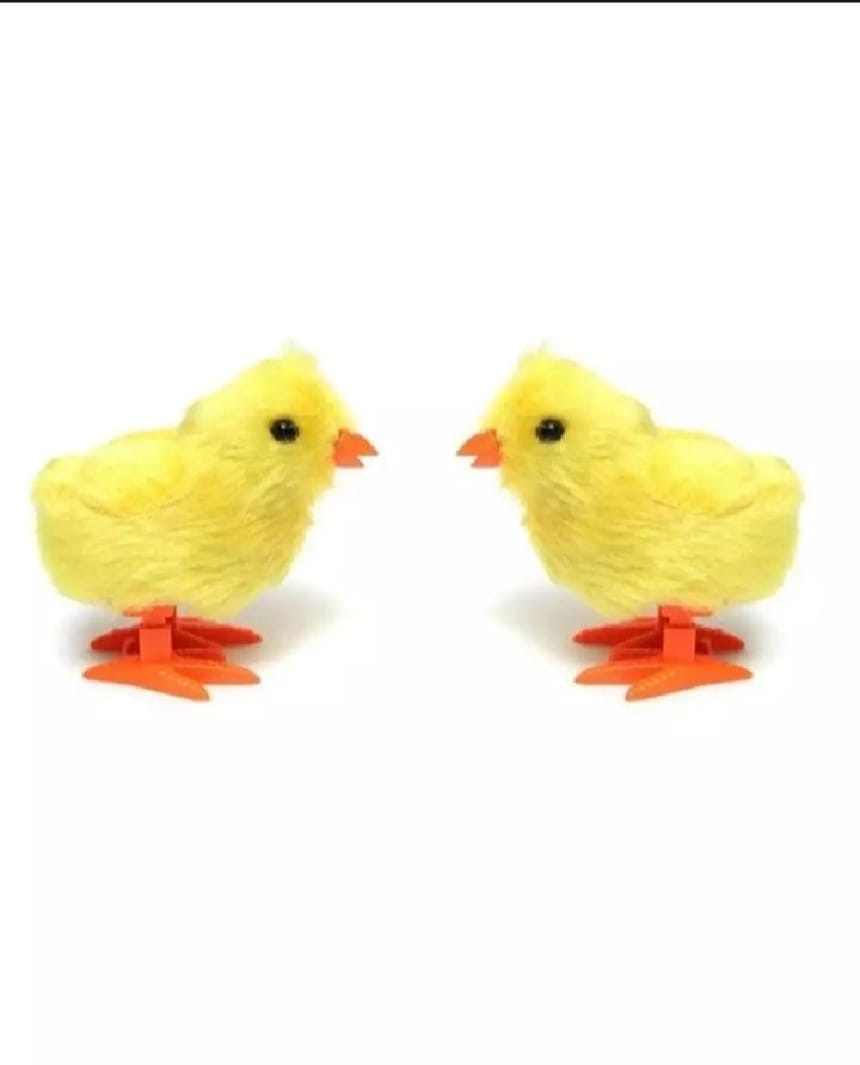 Pack of 1 Chicken Chick's Walking Toys - Lovely Chick Walking Toy,Wind Up Jumping Yellow Baby Chick Chicken - Image 4