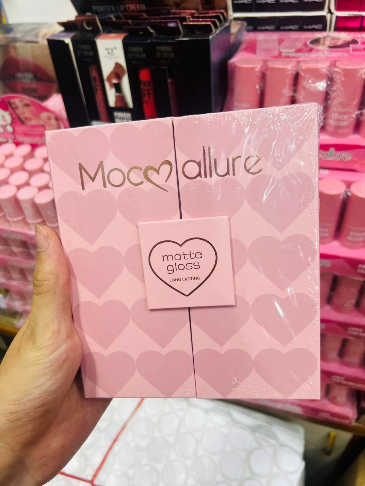 Mocallure 12-Piece High Pigment Lip Gloss Set | Rich & Vibrant Shades – Pink, Red, Peach, Nude & Maroon | Smooth Liquid Texture, Long-Lasting Shine for Any Occasion - Image 5