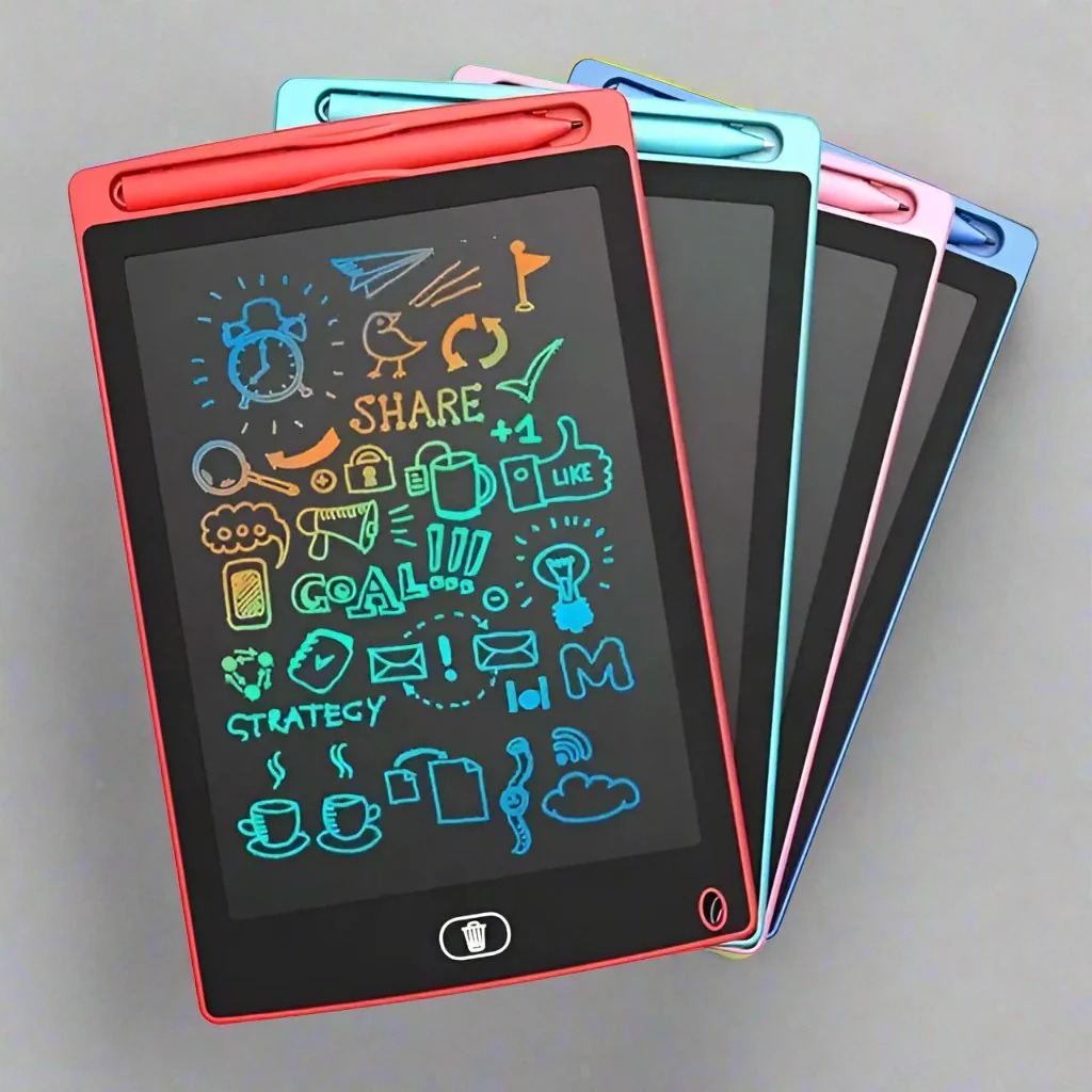 8.5 Inch LCD Writing Tablet for Kids – Colorful Doodle Board Drawing Tablet with Lock, Erasable & Portable - Image 2