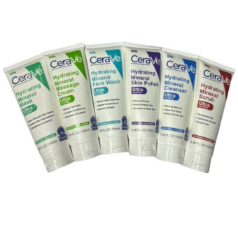 Pack of 06 CeraVe Hydrating Mineral Facial Kit | Best Quality Hydrating Mineral Facial Kit