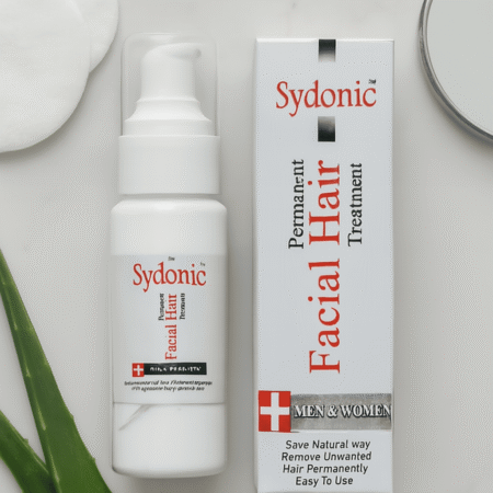 Sydonic Permanent Facial Hair Treatment – 30ml for Men & Women