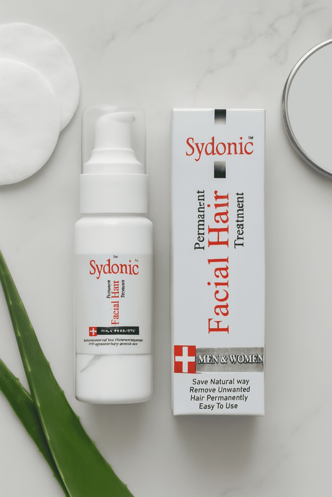 Sydonic Permanent Facial Hair Treatment – 30ml for Men & Women