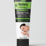 Relax Charcoal Face Wash – Deep Cleansing Oil Control & Impurity Remover (150ml, Original)