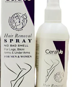 Cereve Hair Removal Spray for Women – Fast, Painless Hair Removal for Legs, Arms & Body, Smooth Skin at Home | Hair Removal