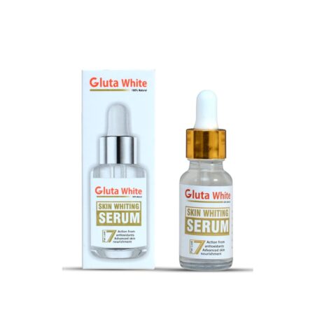 Gluta White Face Glowing Serum |  Glutathione-Based Brightening | Hydration & Antioxidant Protection 30 ml 