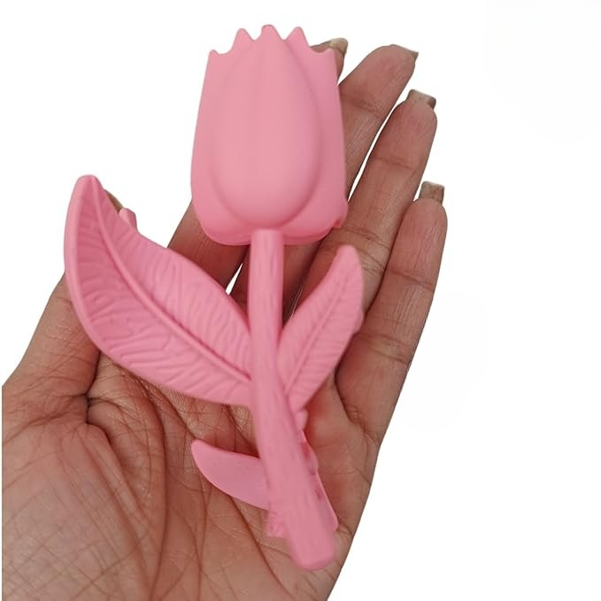 Rose Flower Hair Clips – Stylish Matte Finish Rose-Shaped Claw Clips for Women & Girls (Assorted Colors, Set of 6) - Image 2