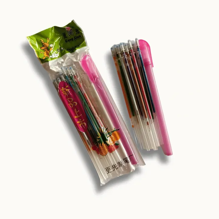 Glitter Gel Pen Refills Set – 5 Multi-Colored Metallic Ink Refills for Smooth Writing & Creative Art - Image 5