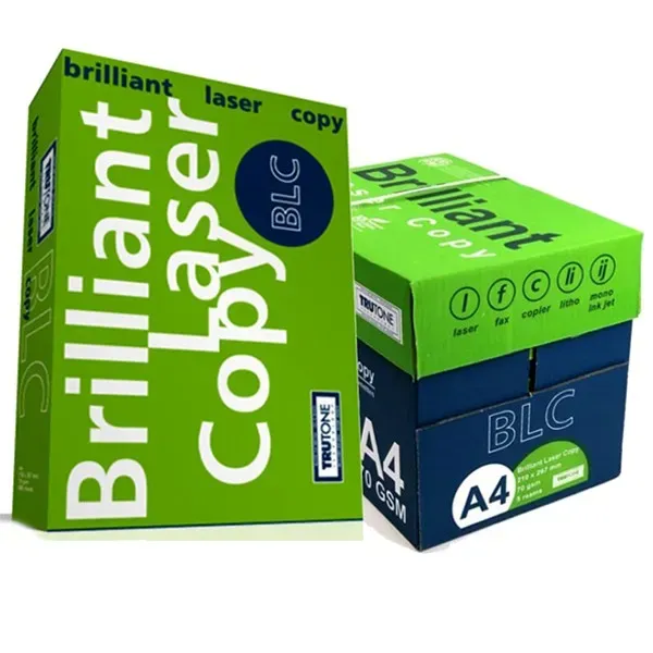 BLC 70gsm A4 Size Paper – Bright White, Smooth Finish, Jam-Free Printing for Home, Office, and School Use