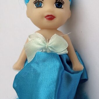 1Pcs Beautiful  Baby Doll Keychain/Keyring for Girls & Womr Bike, Car, Bag & Handbag Accessories  (Random coloen, fors)