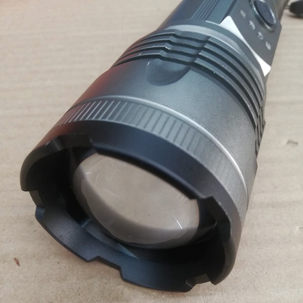 Tactical LED Flashlight Kit SP-38-1 – Rechargeable High Power Torch with 3x18650 Batteries & Portable Hard Case - Image 3