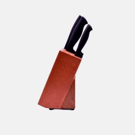 knife wood stand