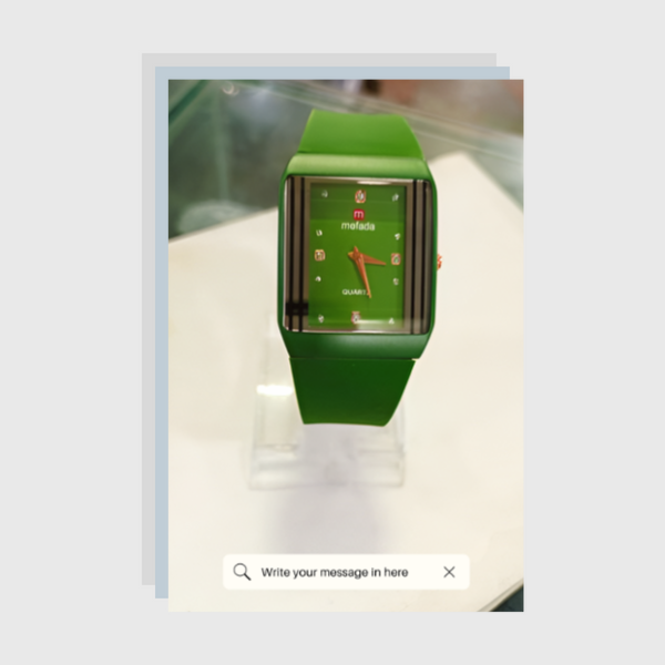 Stylish Waterproof Rubber Strap Watch – Sporty & Durable Design Water Proof - Image 3