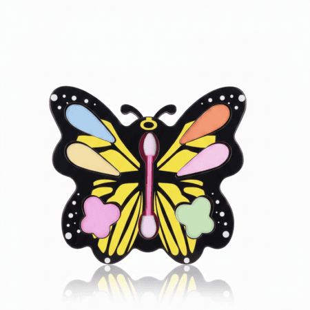 Mini Butterfly Makeup Pretend Play Kit for Girls – Safe Kids Cosmetic Set