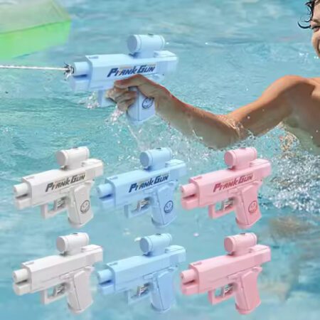 Double-Sided Reverse Prank Water Gun – Mini Tactical Squirt Toy for Kids